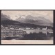 USHUAIA TIERRA DEL FUEGO ANTIGUA TARJETA POSTAL VISTA DE LA CIUDAD